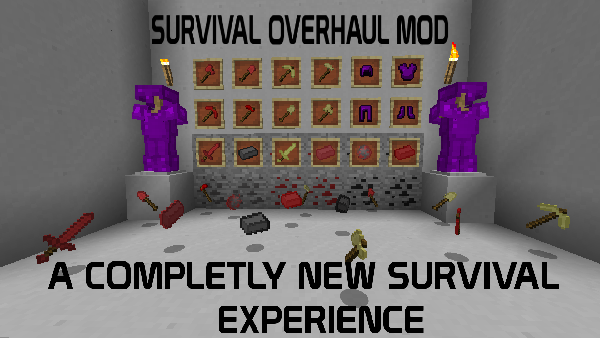 Survival overhaul гайд